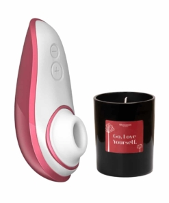 Womanizer - Liberty Rosa med Duftlys