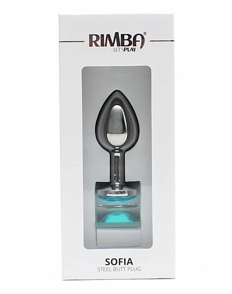 Rimba - Sofia buttplug blå