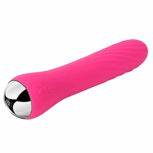 Svakom - Anya Oppvarmende Vibrator Rosa. Ergonomisk, stillegående og elegant vibrator fra anerkjente Svakom. Stimulering av klitoris og g-punktet vil gi deg intense orgasmer. 