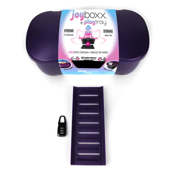 Joyboxx - Hygienisk Oppbevaringsboks For Sexleketøy Lilla