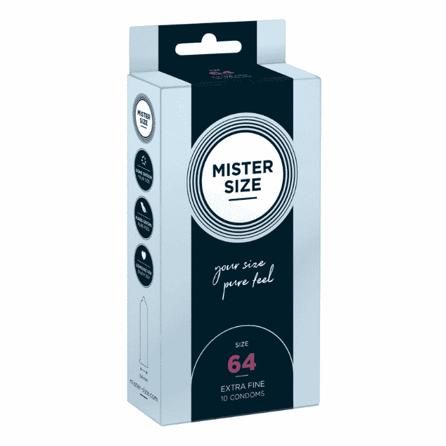 Mister Size - Kondomer 64mm 10stk