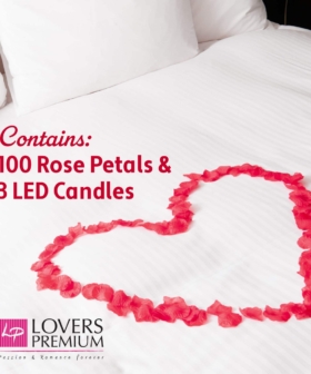 LoversPremium - Roseblader & LED-lys