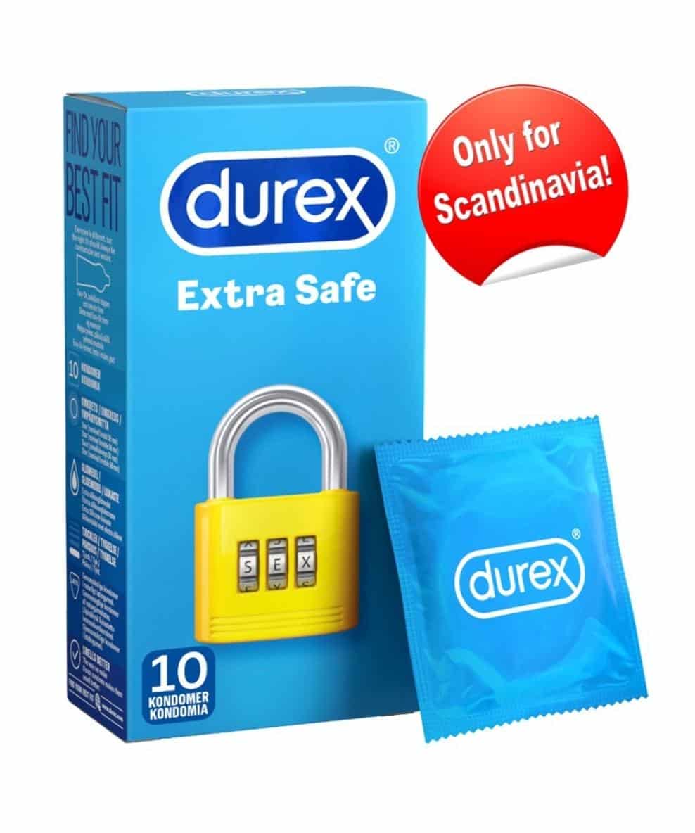Durex - Extra Safe Kondomer 10stk