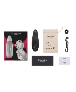 Womanizer - Marilyn Monroe Special Edition Svart Marmor