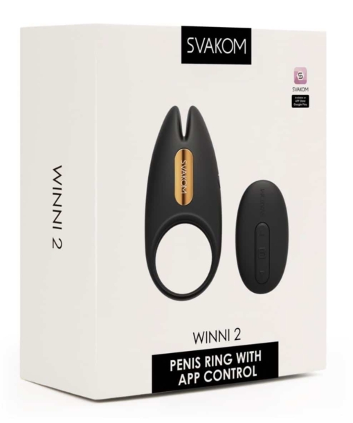 Svakom - Winni 2 Vibrerende Penisring med App Control