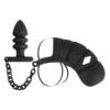 Black Velvets - Kyskhetsbur med Buttplug