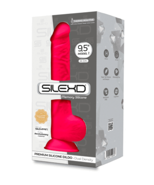 Silexd - Premium Dildo i Formbar Silikon 24 cm