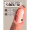 King Cock Elite - Lys Dual Density Silikondildo 18cm