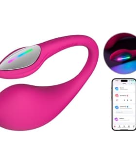 Lovense Lush 4 - G-punktvibrator med appstyring og lysshow